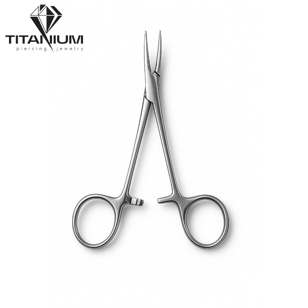 Piercing clip Halsteag-Mosguito 12.5cm  straight