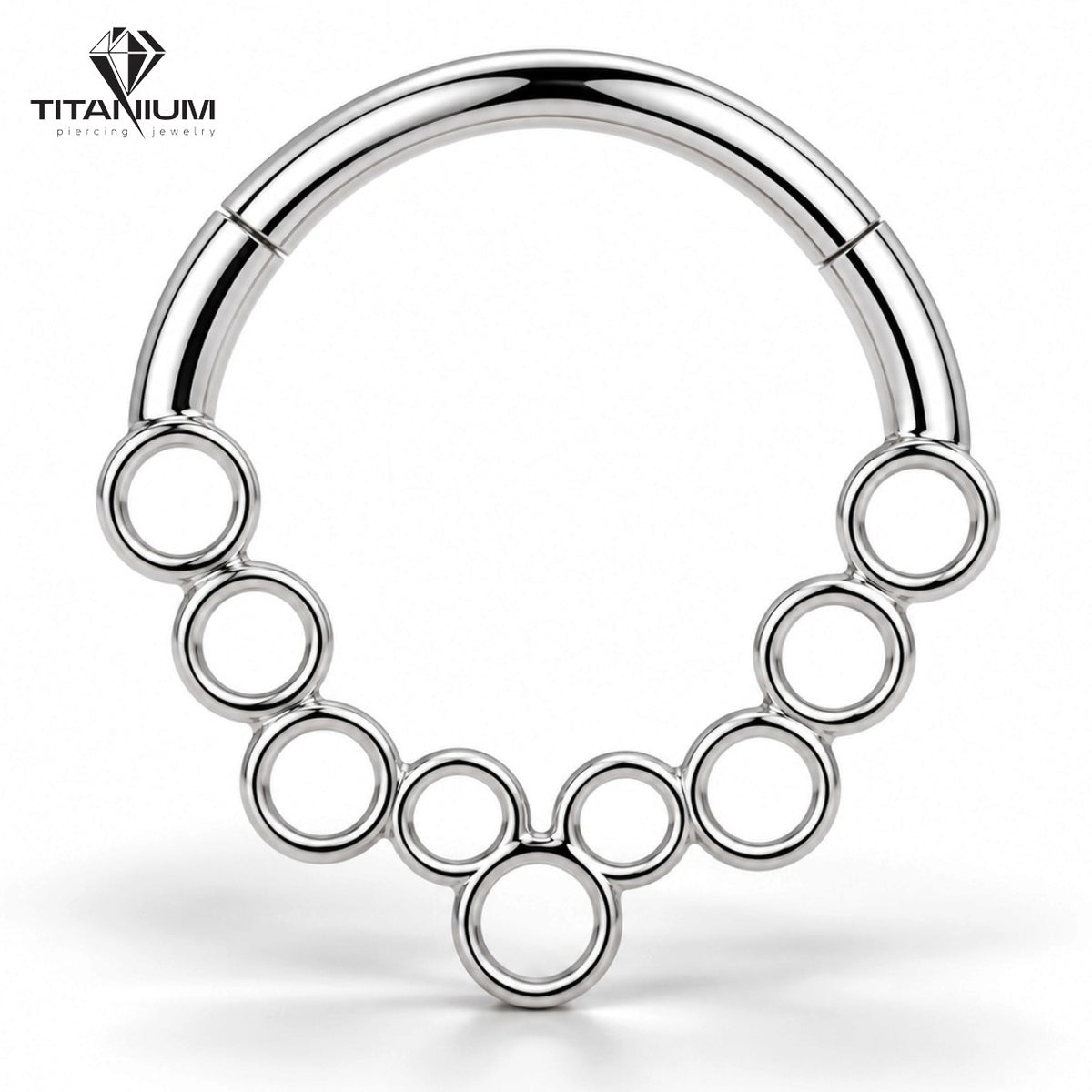 Clicker-Ring in Gold- oder Silberfarbe