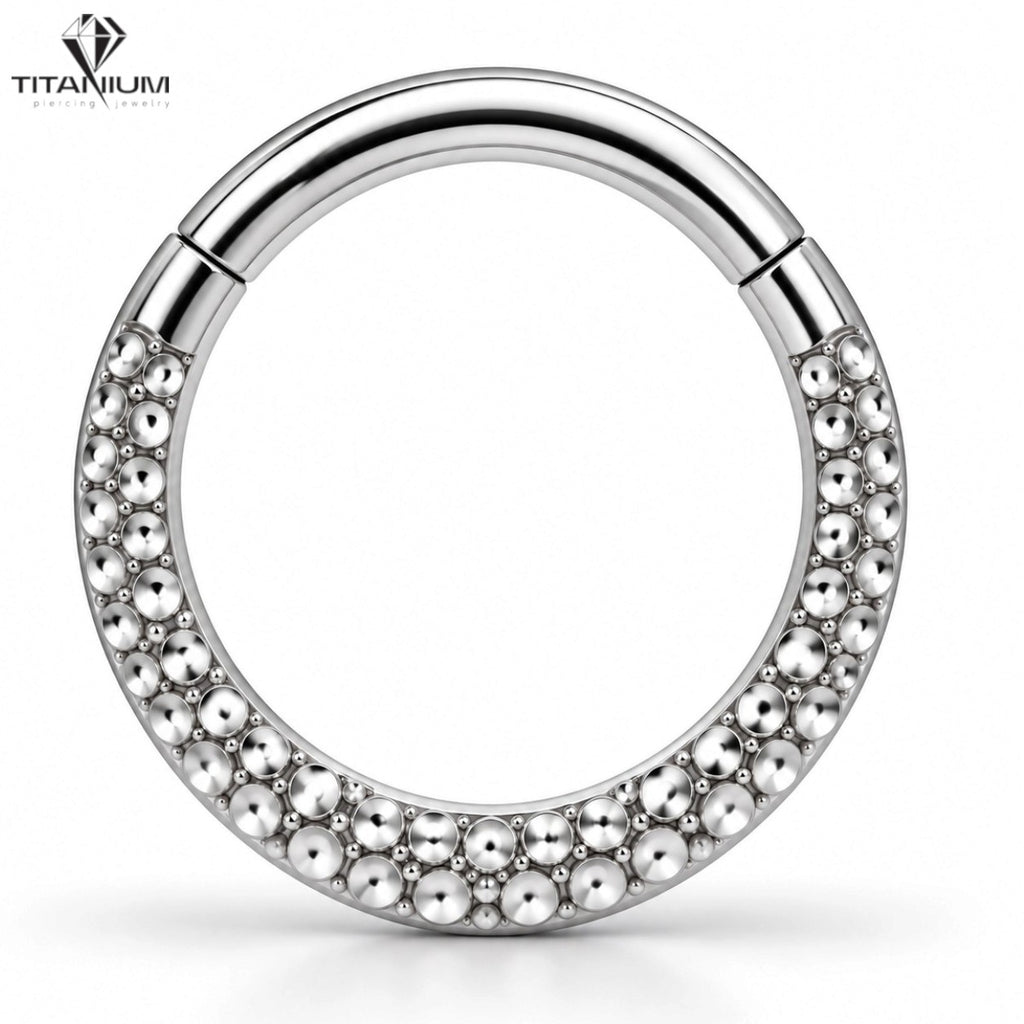 Clicker-Ring in Gold und Silber