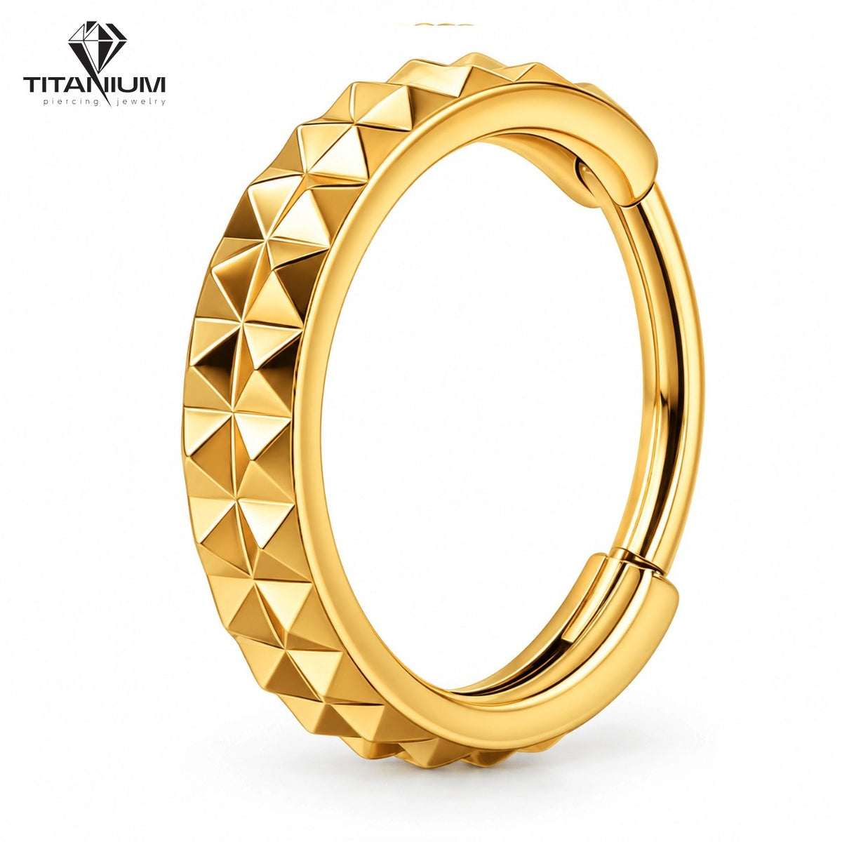 Clicker-Ring in Gold- oder Silberfarbe