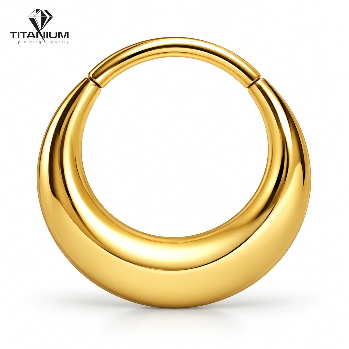 Clicker-Ring in Gold und Silber
