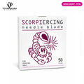 Igły do piercingu Scorpion długość 50 mm, sterylne (50 szt. Igły do piercingu Scorpion