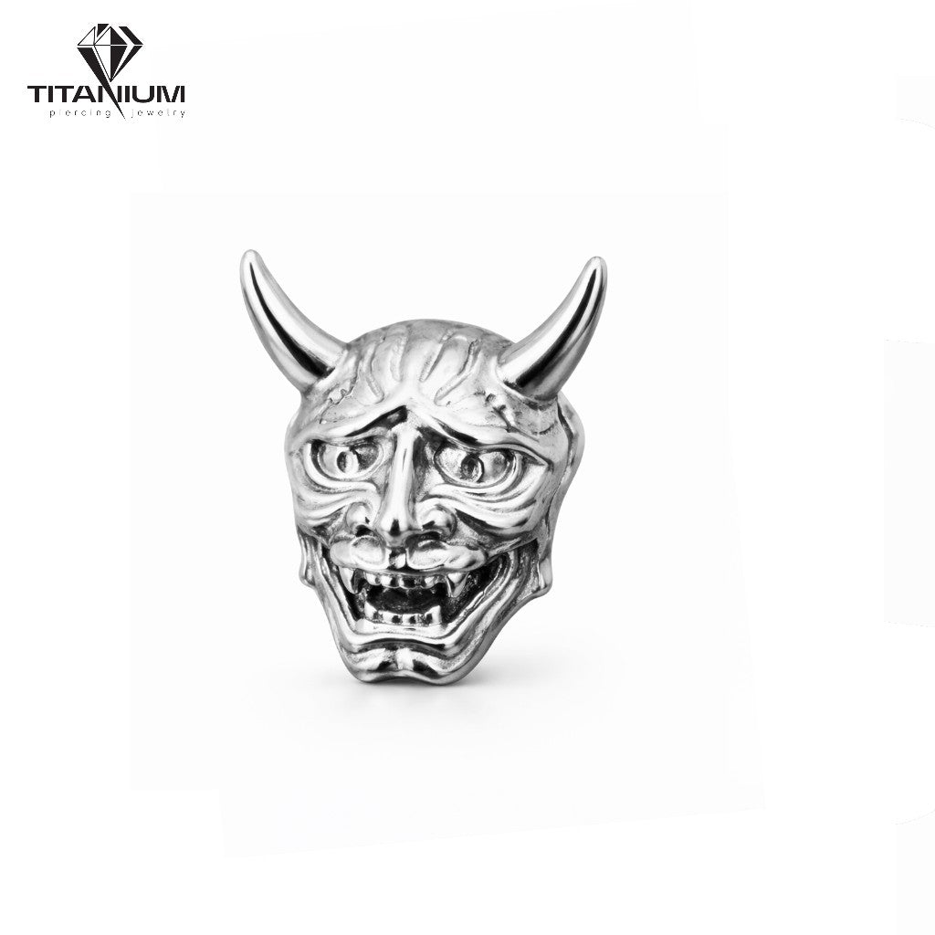 Nakrętka maska hannya złota lub srebrna